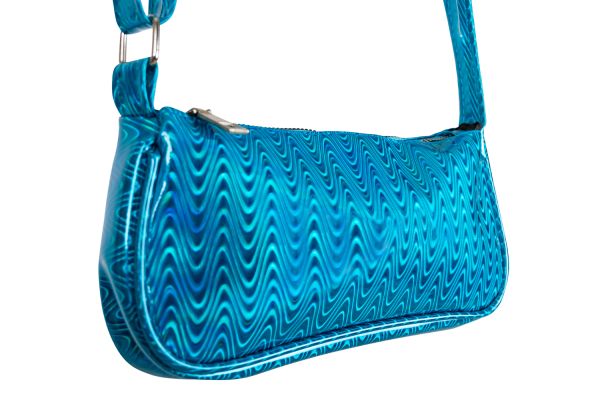 Schultertasche Slam glam blau